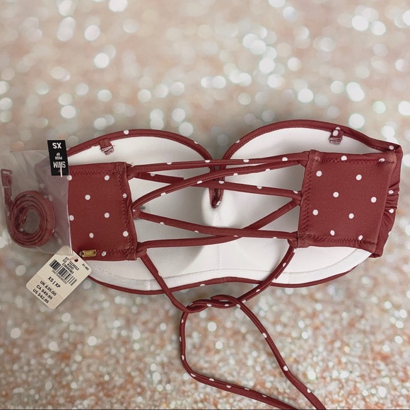 BNWT Victoria’s Secret swim bandeau bra bikini top - Picture 7 of 8